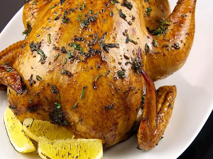 Hauts de cuisses de poulet à l'air fryer