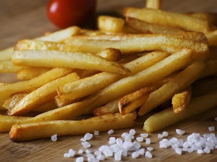 Frites à l'air fryer