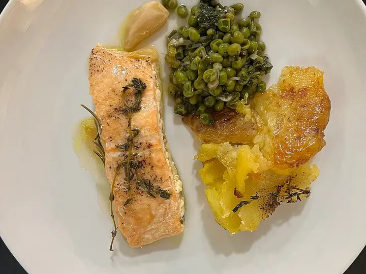 Pavés de saumon à l'air fryer