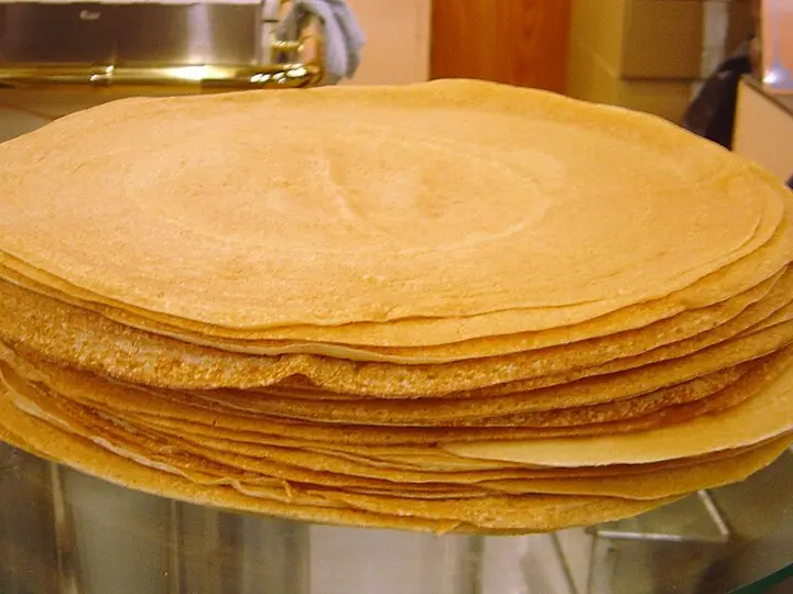 Crêpes au sucre