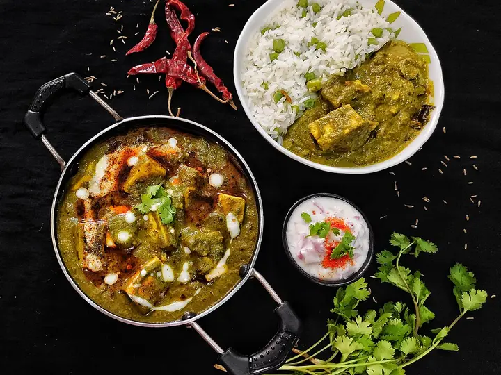 Palak paneer