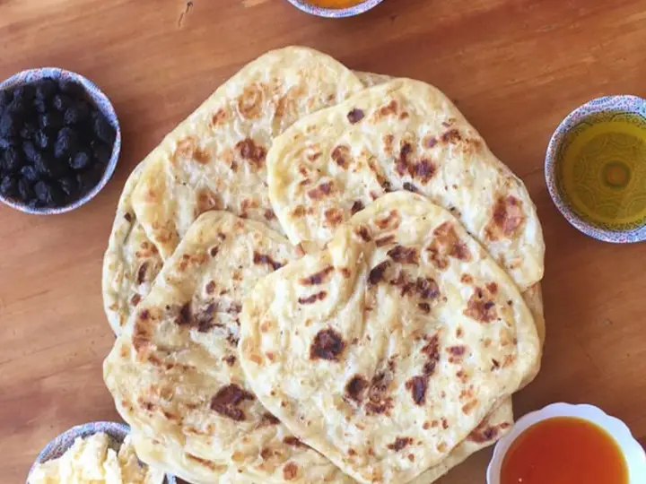Msemen (crêpes feuilletées)