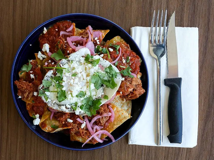 Chilaquiles rouges